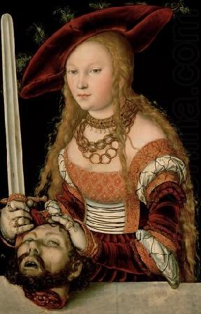 Judith with the head of Holofernes, Lucas  Cranach